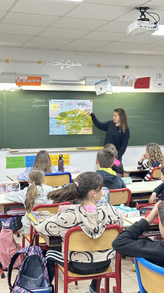 Intervention pédagogique école Ste Croix de Quintillargues